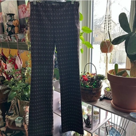 Zara flared Patterned Pants - Picture 14 of 15